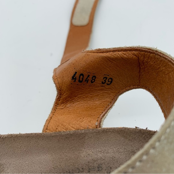 Taos Women's Silver Wedge Sandals 39 / 8 - Picture 6 of 8